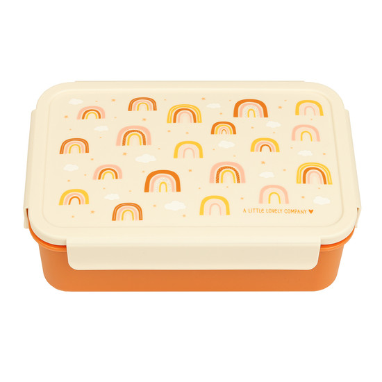 ALLC Bento uzsonnásdoboz gyerekeknek, szivárvány